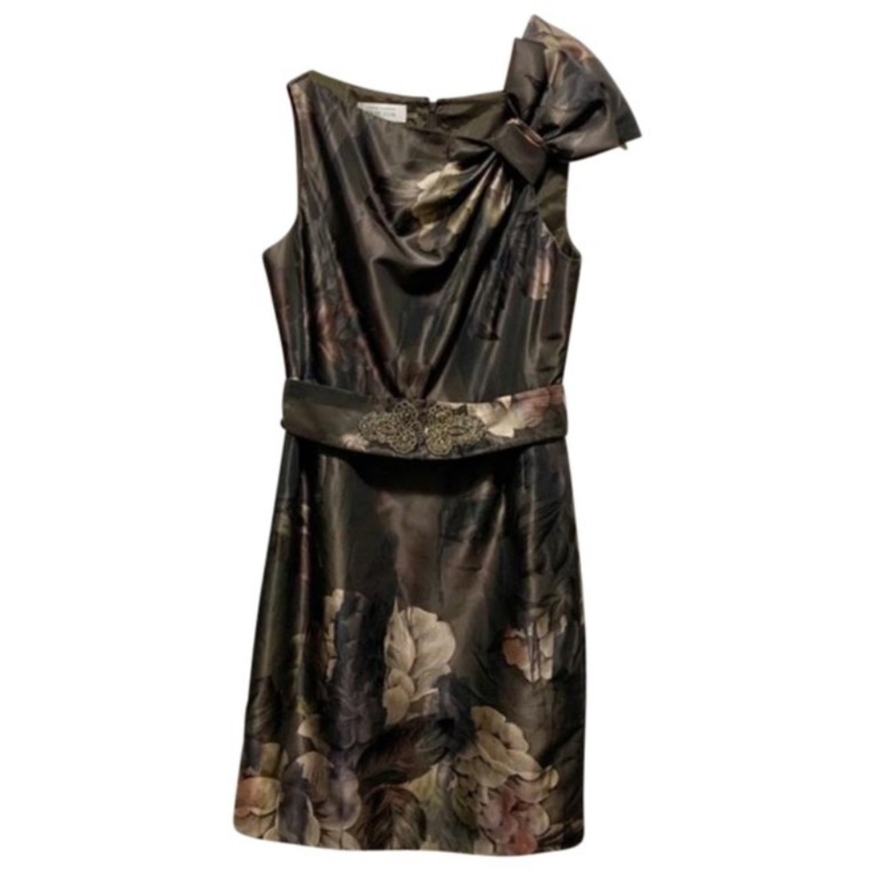 Rickie Freeman for Teri Jon Floral Sheath Dress